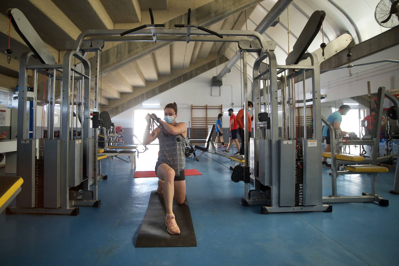 Fotos Abre el gimnasio de Monte Romero La Verdad